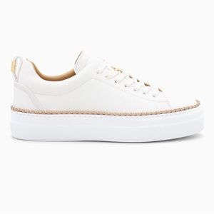 Buscemi Tennis Crepone Off White Sneaker size 6.5 37